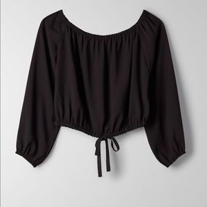 ARITZIA ELEONORA BLOUSE XXS
